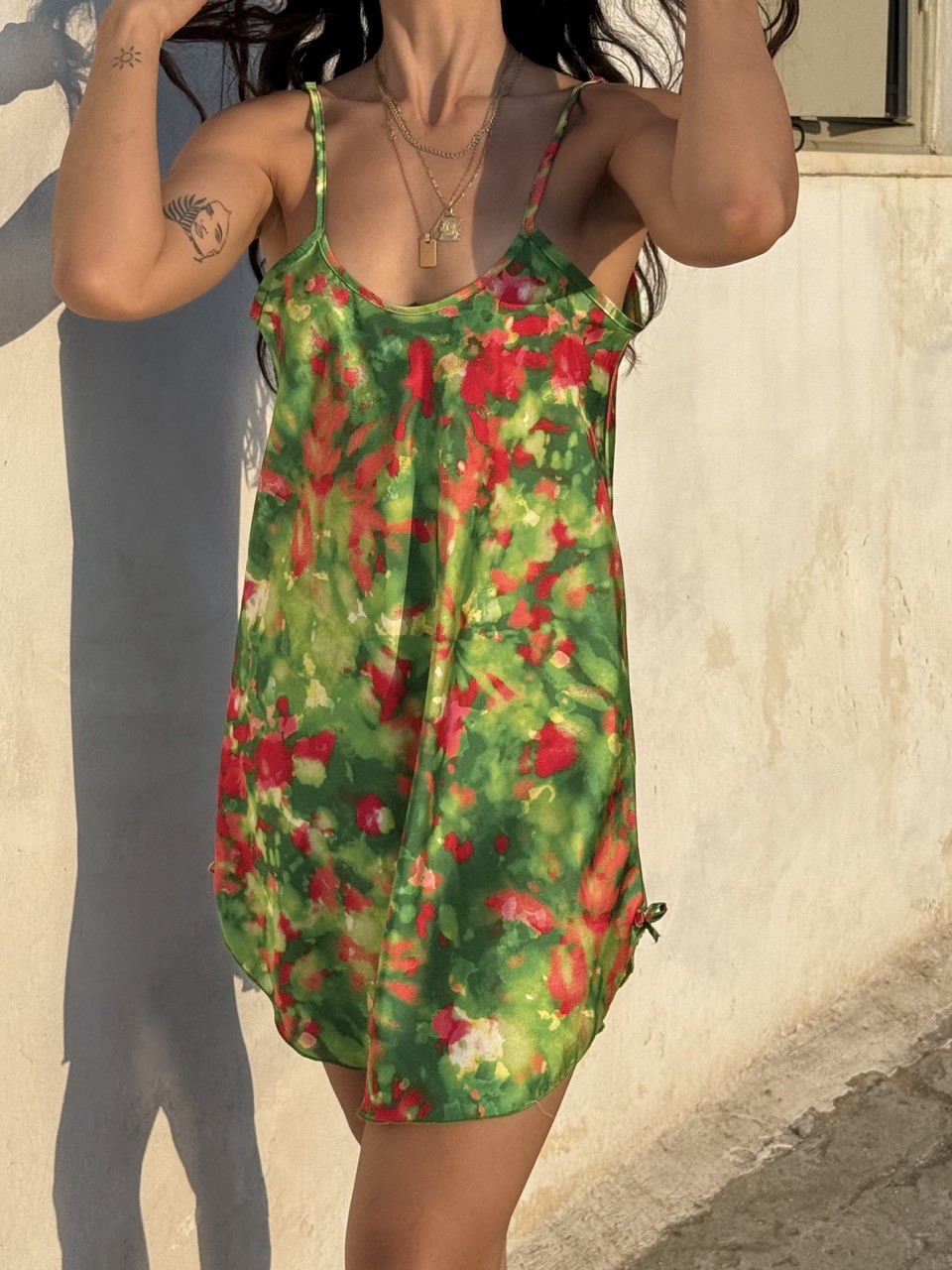 Blooming Green-dress